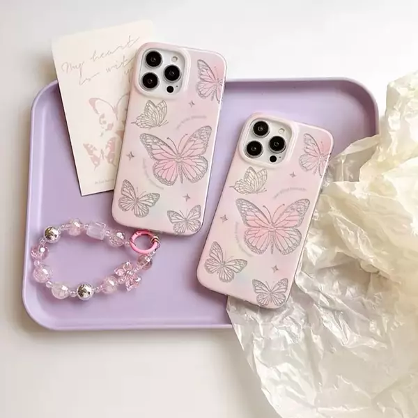 Case Mariposas Antishock Iphone 13