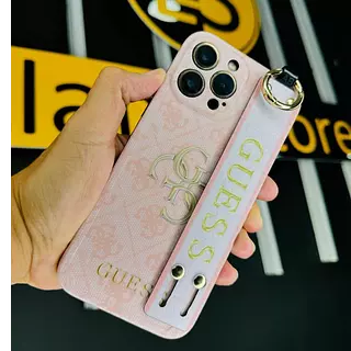 Case Lujo Guess Protector Camaras Soporte Iphone 14