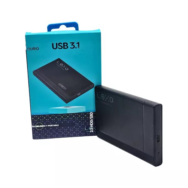 Porta Disco Duro Lexa Tipo C Usb 3.1