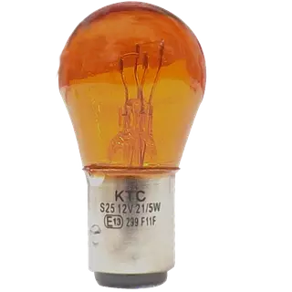 Bombillo 12v 1034 21/5w Stop Ambar (Precio Cajax10)