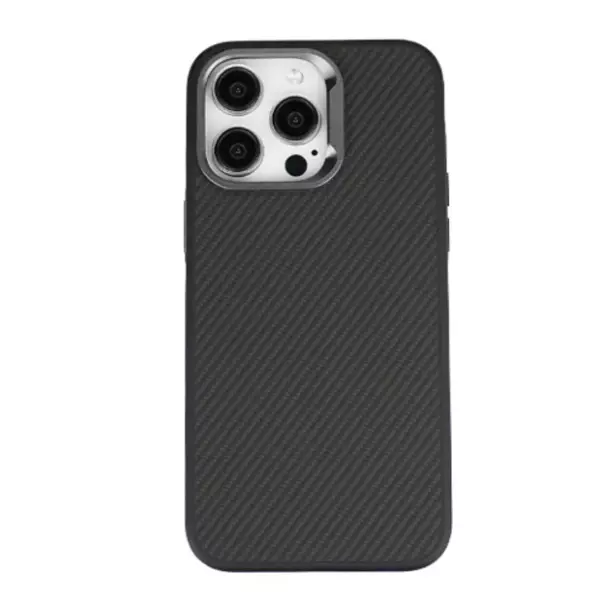 Case Diseño Lujo Color Negro Iphone 15