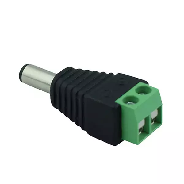 Conector De Corriente Dc Macho/Hembra Plug Cctv Paquete De 25 Unidades El Par