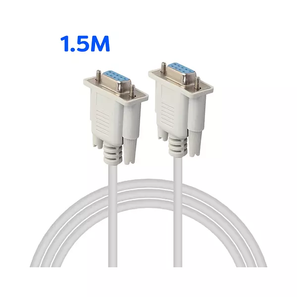 Cable 1.5m Db9 Serial Macho A Macho Lexa