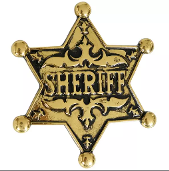 Accesorio Halloween Estrella Sheriff