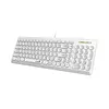 Teclado Usb Blanco Q200