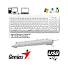 Teclado Usb Blanco Q200