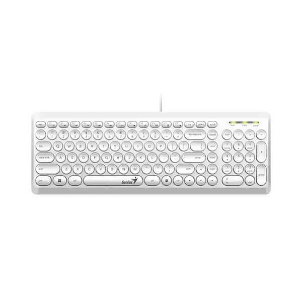 Teclado Usb Blanco Q200