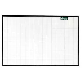 Tablero Acrilico Edding 60x90 Marco Aluminio