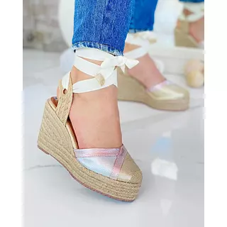 Plataforma Yute Oro Rosa 7/2