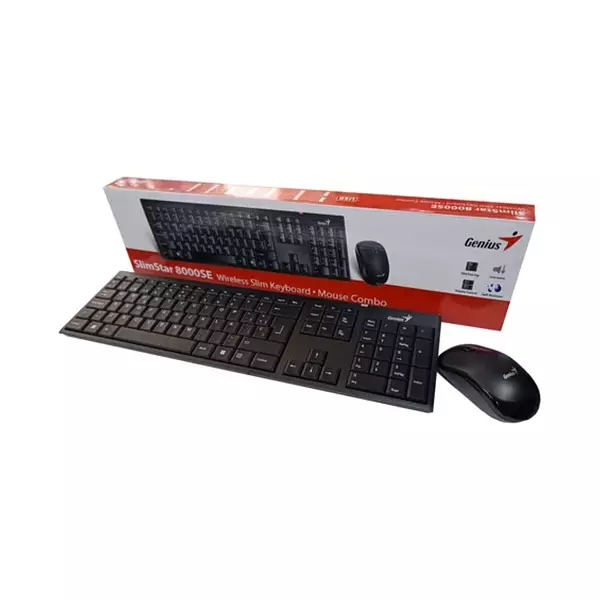 Combo Teclado Genius Ss 8000 Se Usb Inalambrico