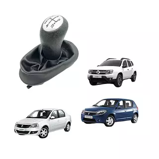 Pomo Y Forro Con Base Logan /Sandero / Duster 1.6