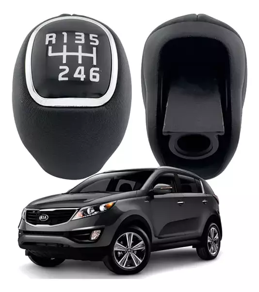 Pomo Sportage Revolution Forrado En Cuero