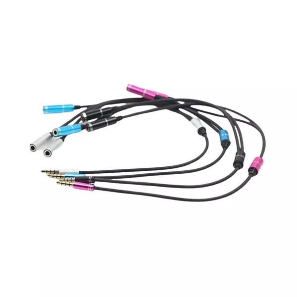 Cable Audio 2 Plug 3,5 Hembra A 3,5 Hembra