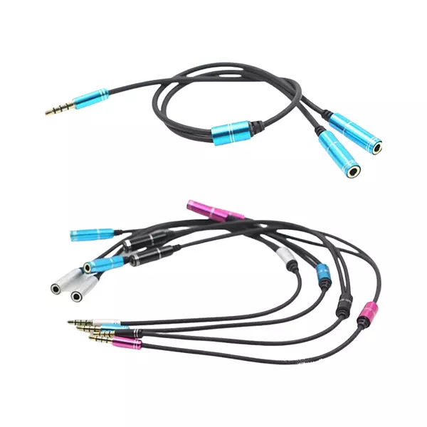 Cable Audio 2 Plug 3,5 Hembra A 3,5 Hembra