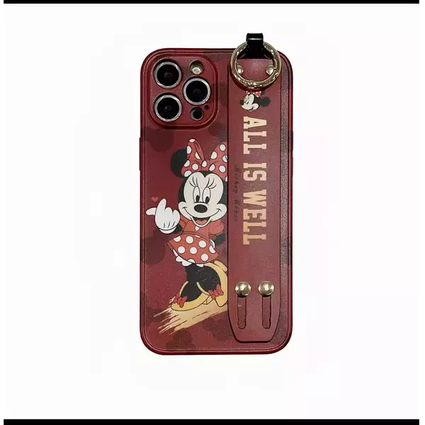 Case Lujo Minnie Protector De Camaras, Soporte Iphone 11