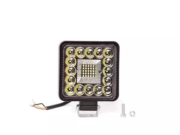 Exploradora Cuadrada 9 Leds Neblinera