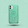 Case Magsafe Verde Puntos Iphone 11