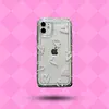 Case Diseño Transparente Corazon Iphone 11