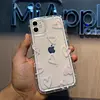 Case Diseño Transparente Corazon Iphone 11