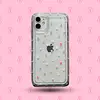 Case Diseño Transparente Corazones Colores Iphone 11