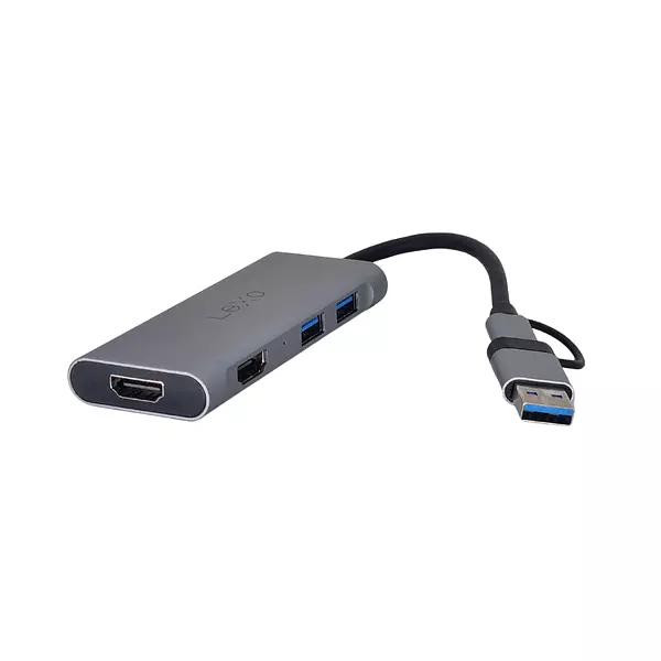 Conversor Usb - C 4 En 2 Byl-2412