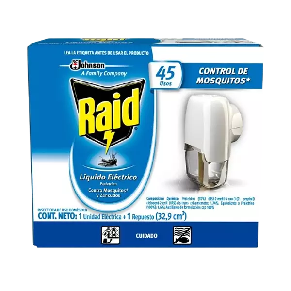 Raid 45 Noches Unidad Electric Caja Blanca 33ml