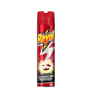 Insecticida Contra Cucarachas Y Hormigas Rayol 400ml