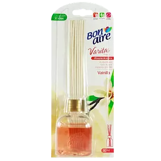 Ambientador Varitas Frescura Vainilla Bonaire 80ml