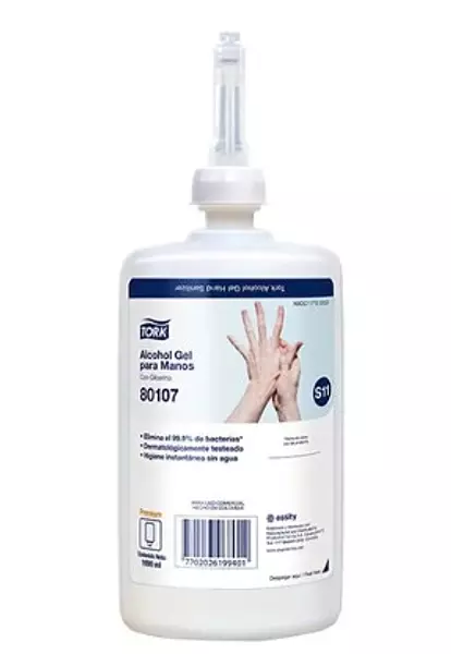 Gel Sanitizante Tork Ref 80107 Familia