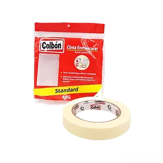Cinta De Enmascarar Colbon 24x40m Unidad