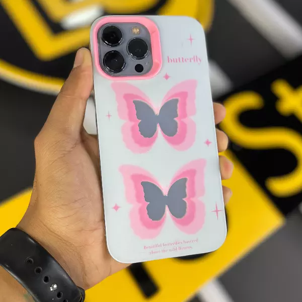 Case Diseño Butterfly Para Iphone 13 Pro+