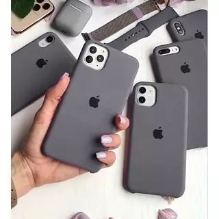 Silicon Case Gris Iphone 14