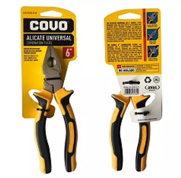 Alicate Universal 6" , Blister-Covo