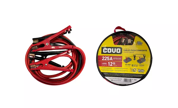 Cable Pasacorriente - 12"- 225a