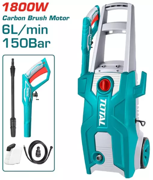 Hidrolavadora 1800w 2200psi De Alta Presión Marca Total