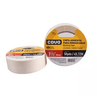 Cinta Adhesiva Para Enmascarar 1-1/2" - 50yds