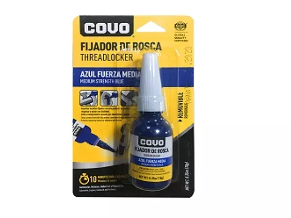 Fijador De Rosca - Fuerza Media Azul Blister Pza