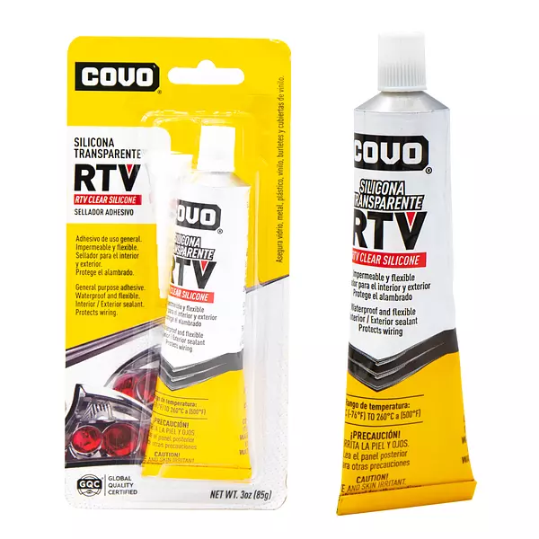 Silicona Transparente Rtv