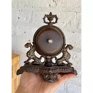 Campana De Doble Timbre Recepción De Hotel - Francia S Xix