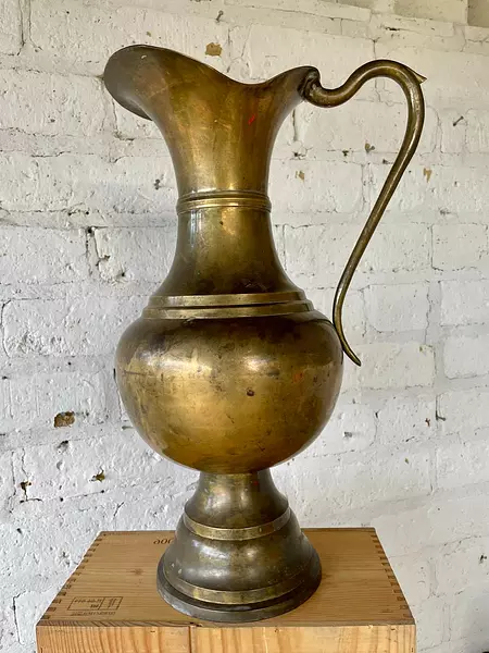 Jarrón De Bronce - India 1940