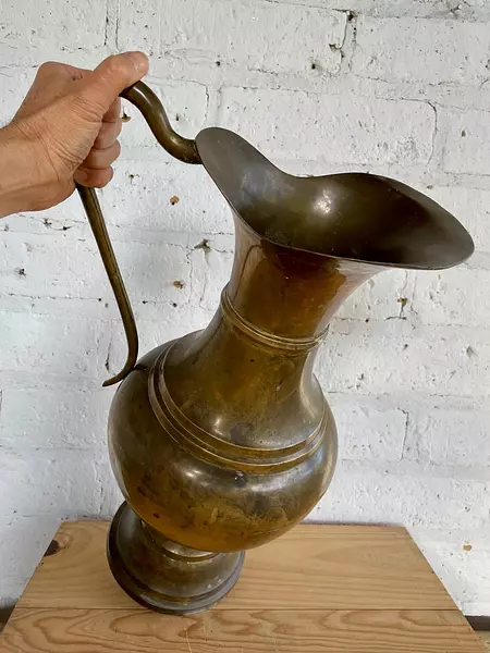 Jarrón De Bronce - India 1940