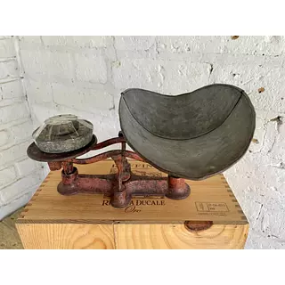 Báscula Antigua De Hierro - 1920