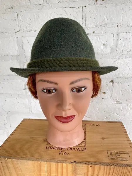 Sombrero Tirolés Verde - Alemania 1980