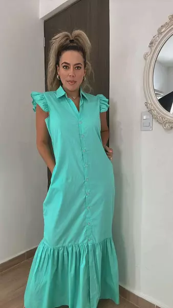 Vestido Verde Menta