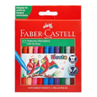 Plumón Faber - Castell X12 Fiesta