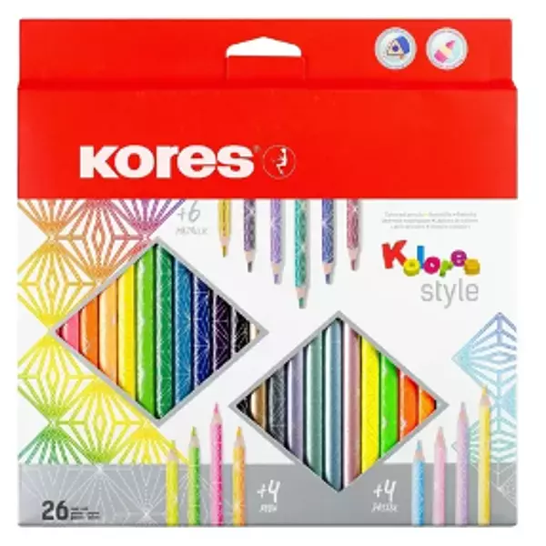 Color Kores X26 Metallic + Pastel+ Neon 93320