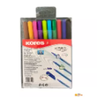 Boligrafo Set X10 Kores Ref 37150p