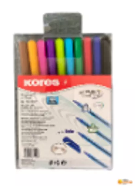 Boligrafo Set X10 Kores Ref 37150p