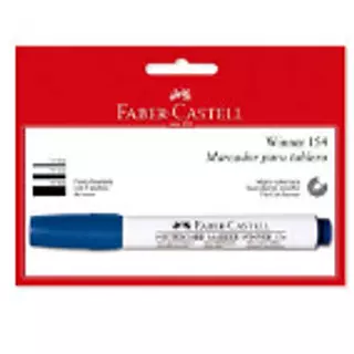 Marcador Borrable Faber Azul 154-Z
