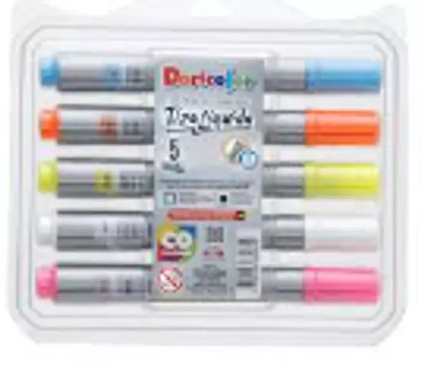 Marcador Borrable Doricolor X5